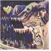 Ernst Ludwig Kirchner Sertigtal oil painting artist